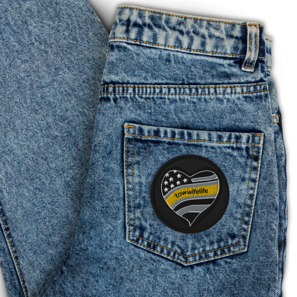 Tow Wife Life Embroidered patches