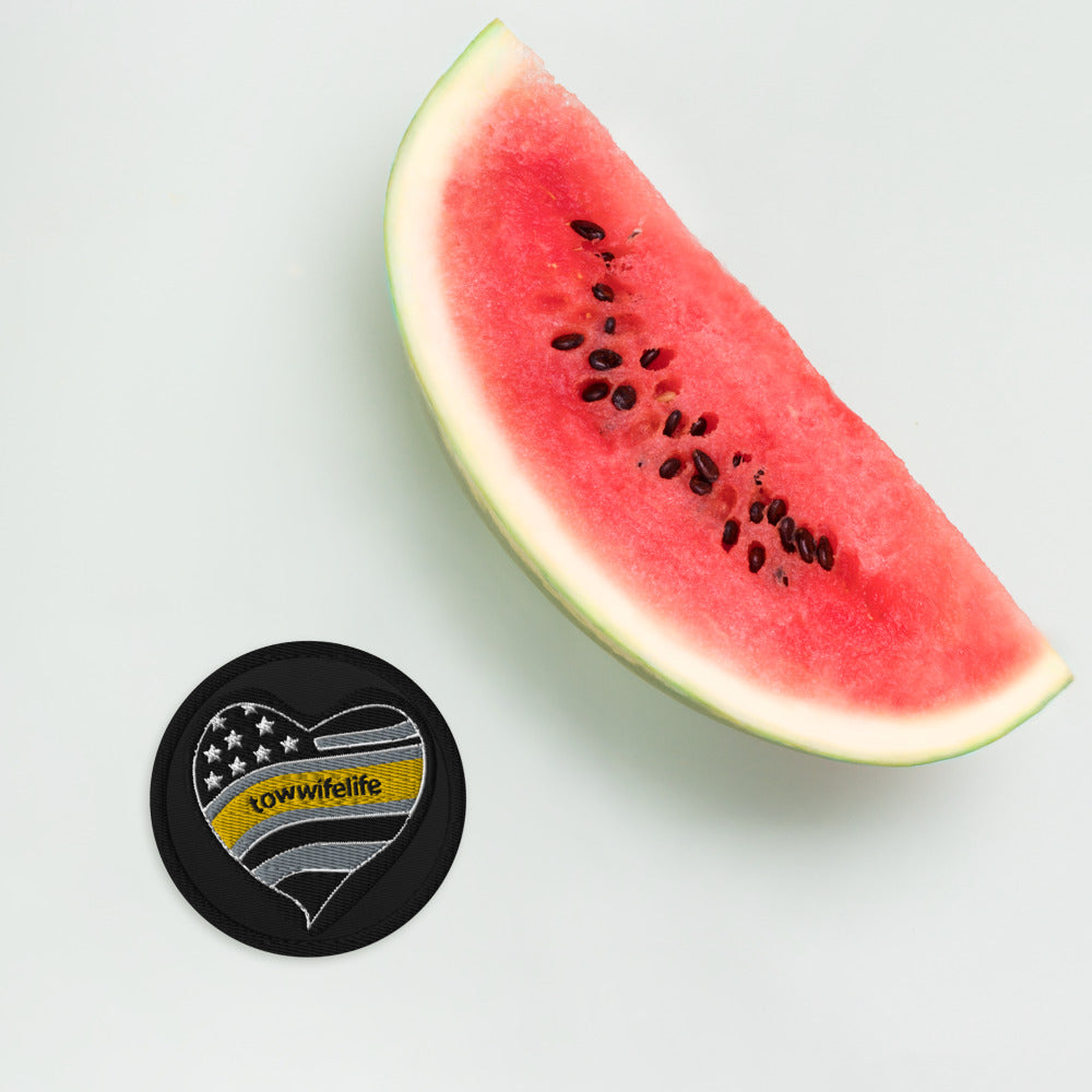 Tow Wife Life Embroidered patches