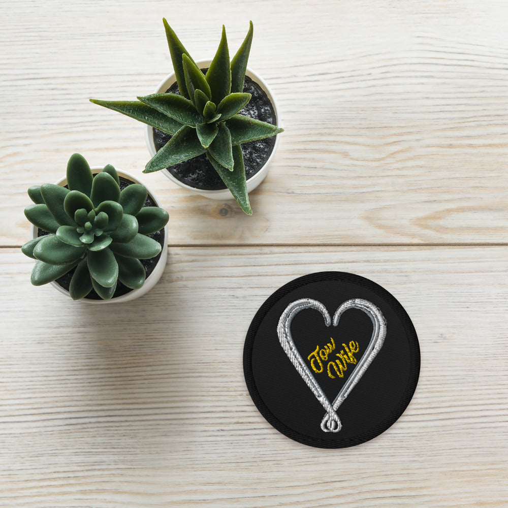 Tow Wife Embroidered patches