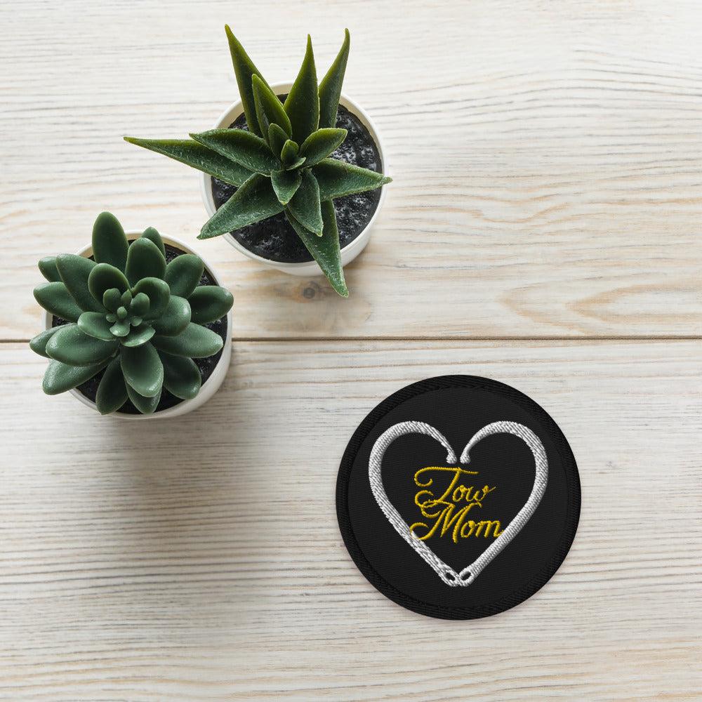 Tow Mom Embroidered patches