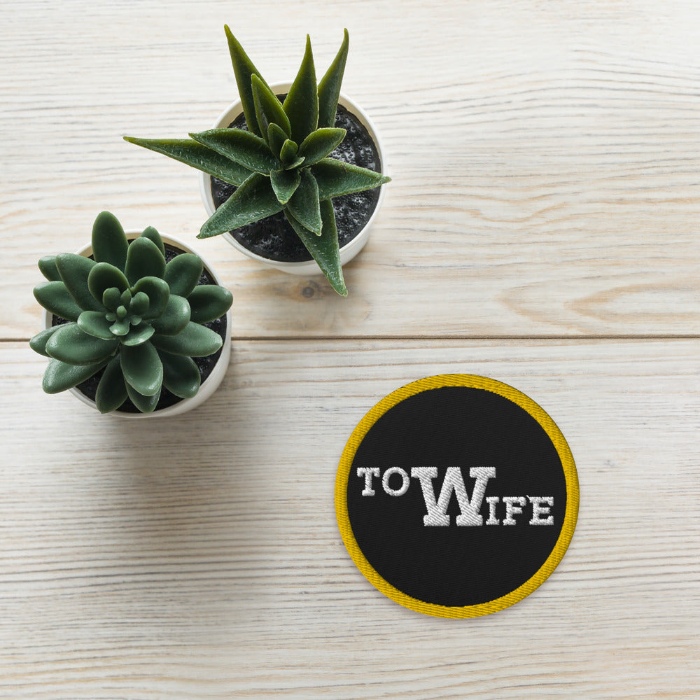Tow Wife Embroidered patches
