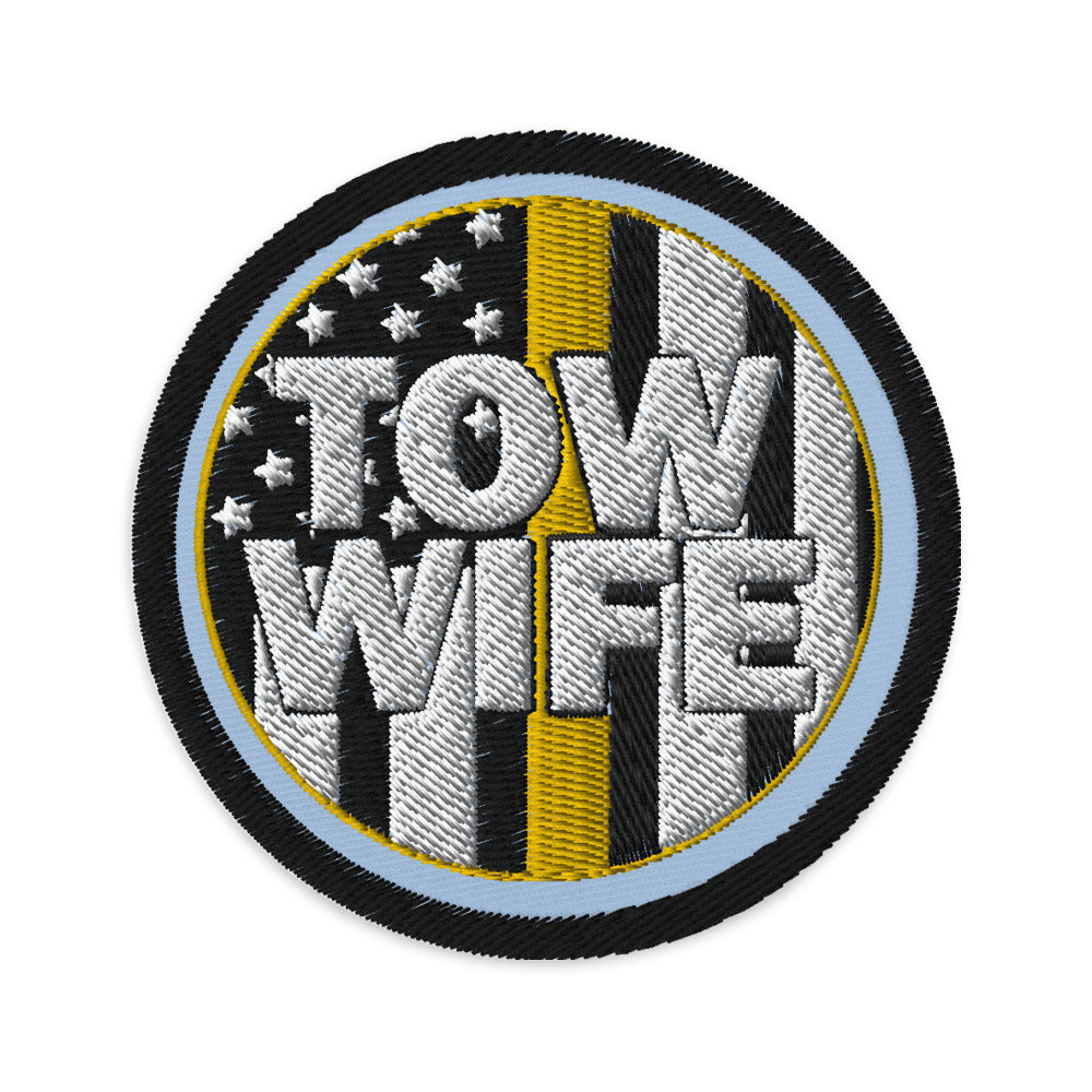 Tow Wife Embroidered patches