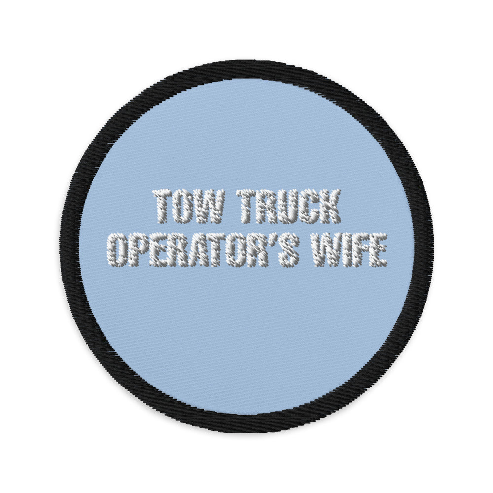 Tow Truck Operator Embroidered patches