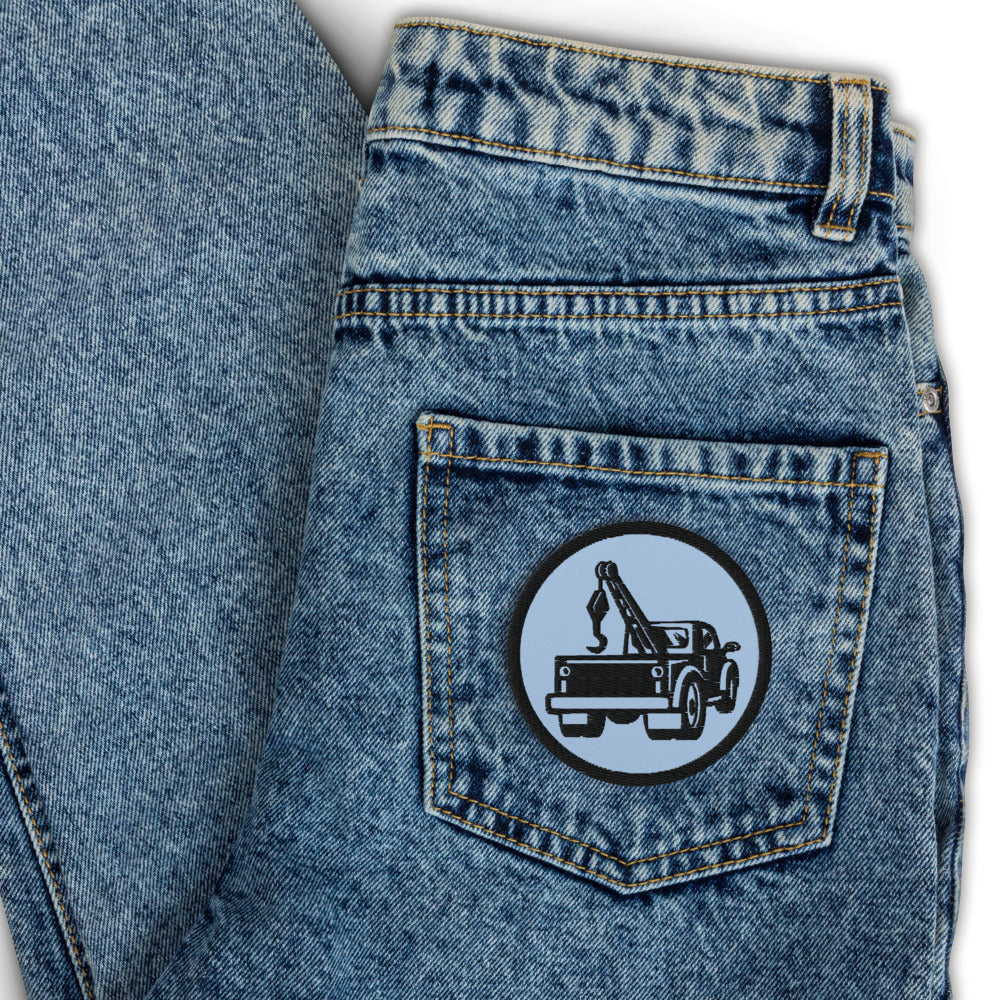 Tow Truck Embroidered patches