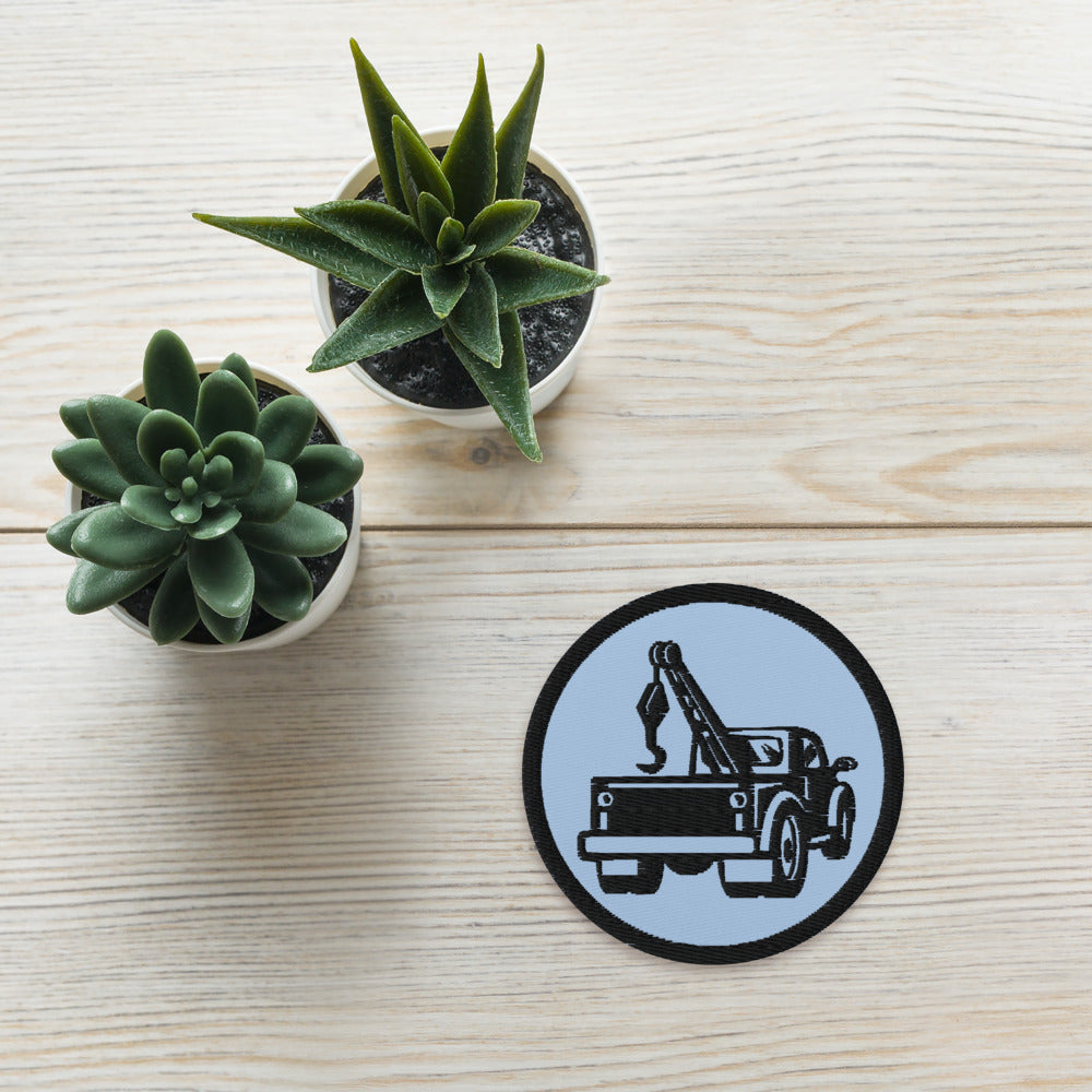Tow Truck Embroidered patches