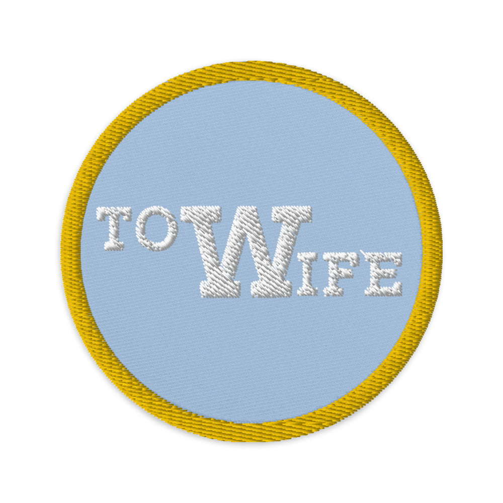 Tow Wife Embroidered patches