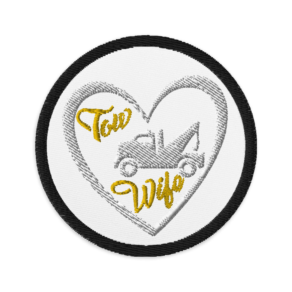 Tow Wife Embroidered patches