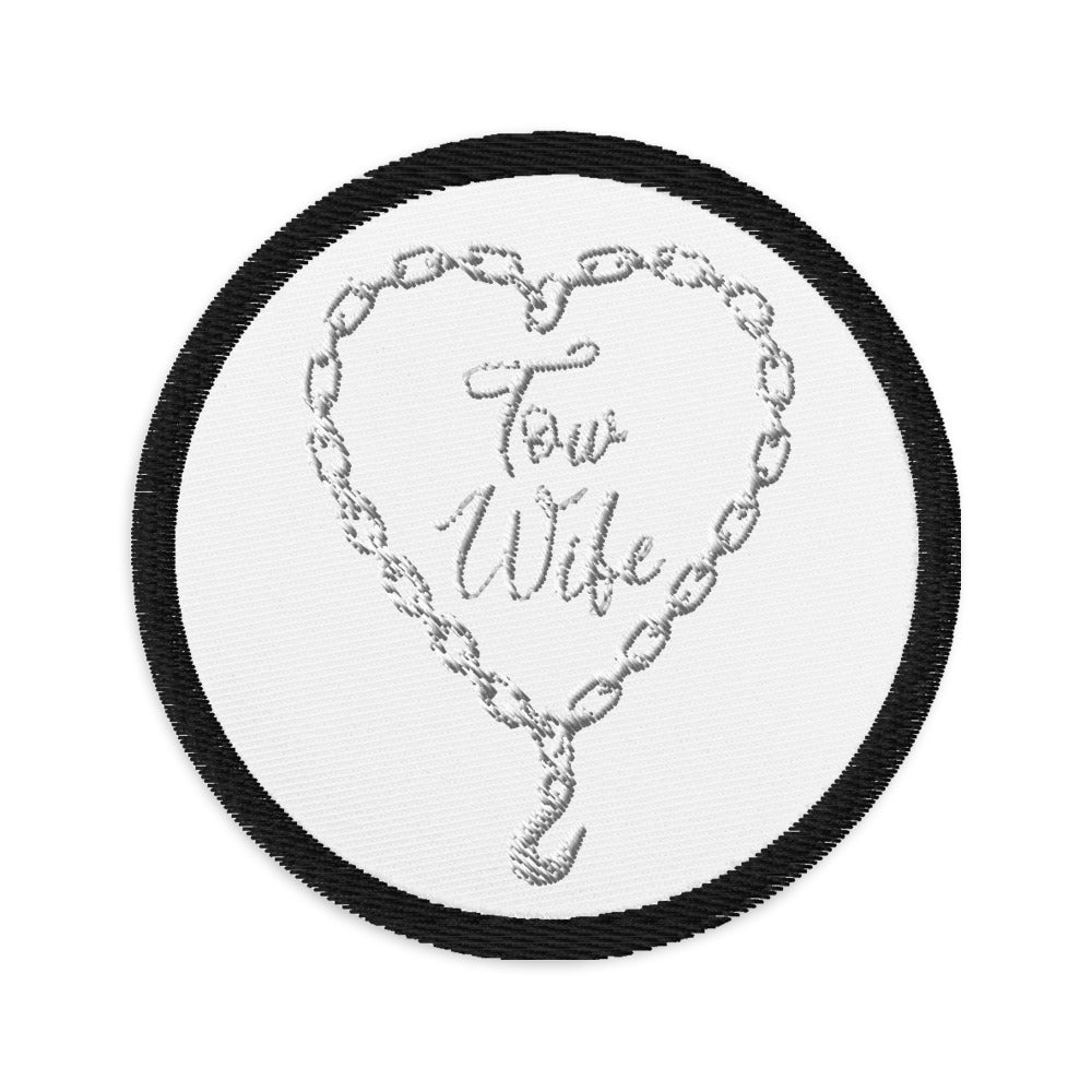 Tow Wife Embroidered patches