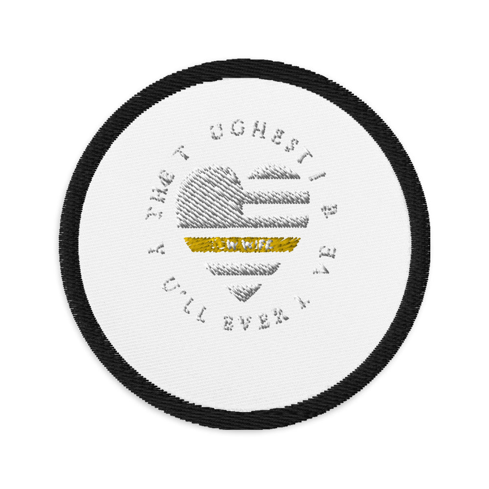 Tow Wife Embroidered patches