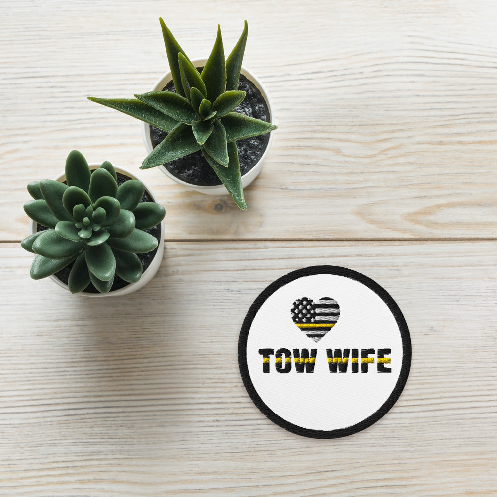 Tow Wife Embroidered patches