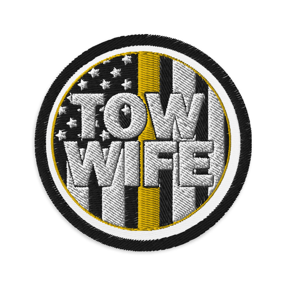 Tow Wife Embroidered patches