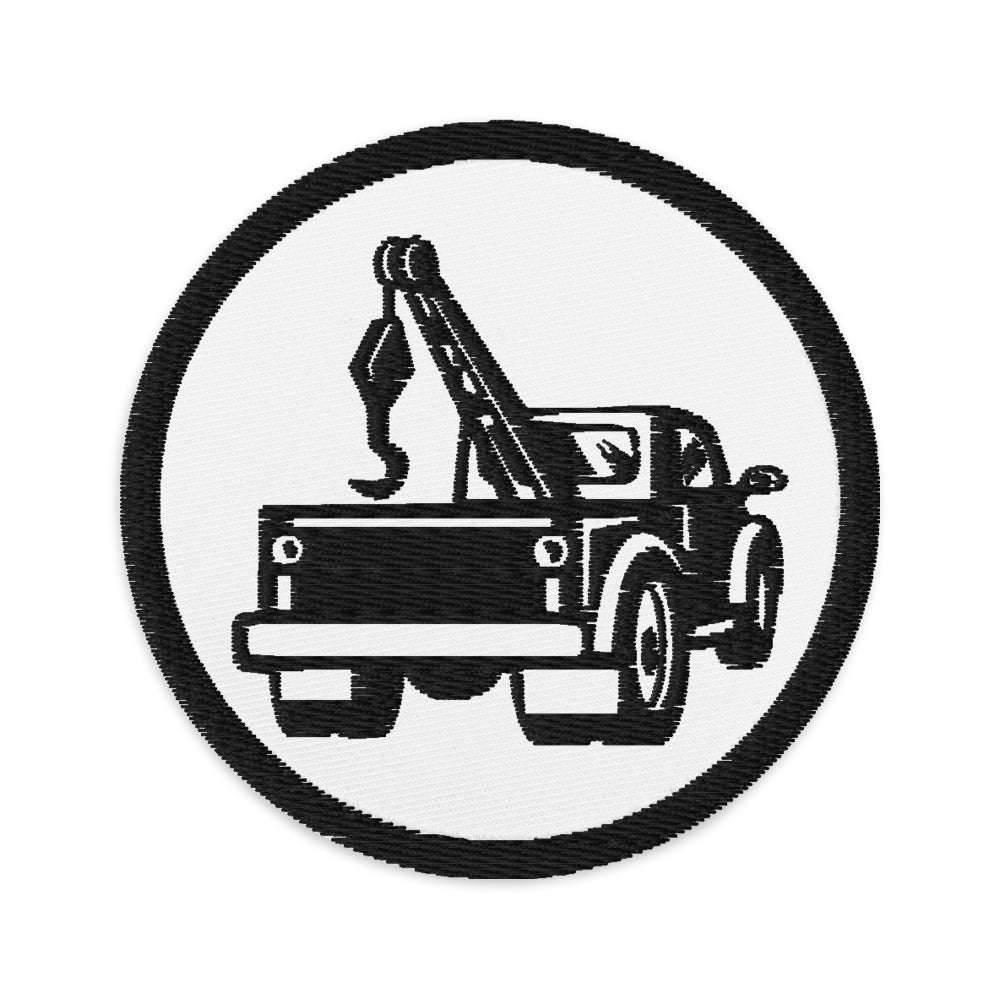 Tow Truck Embroidered patches