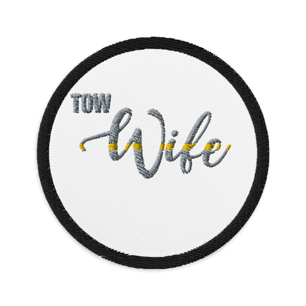 Tow Wife Embroidered patches