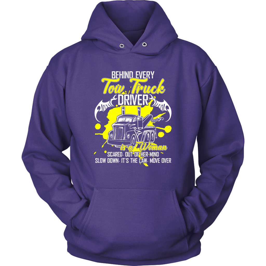 Behind Every Tow Truck Driver Shirt