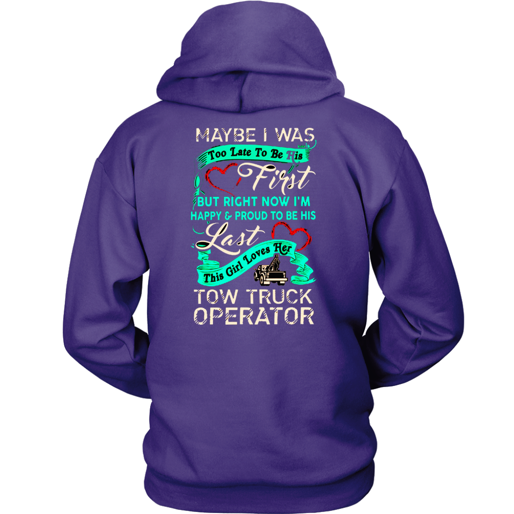 Cute Tow Truck Operator's Lady