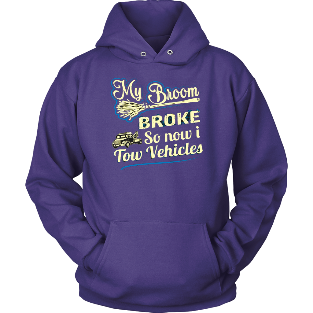 My Broom Broke so now I Tow Vehicles
