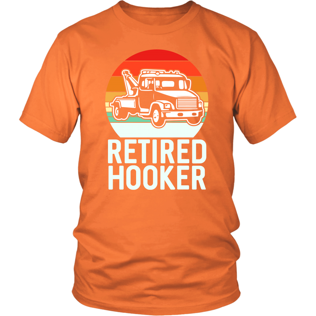 Tow Truck Driver Operator Gift Retired Hooker