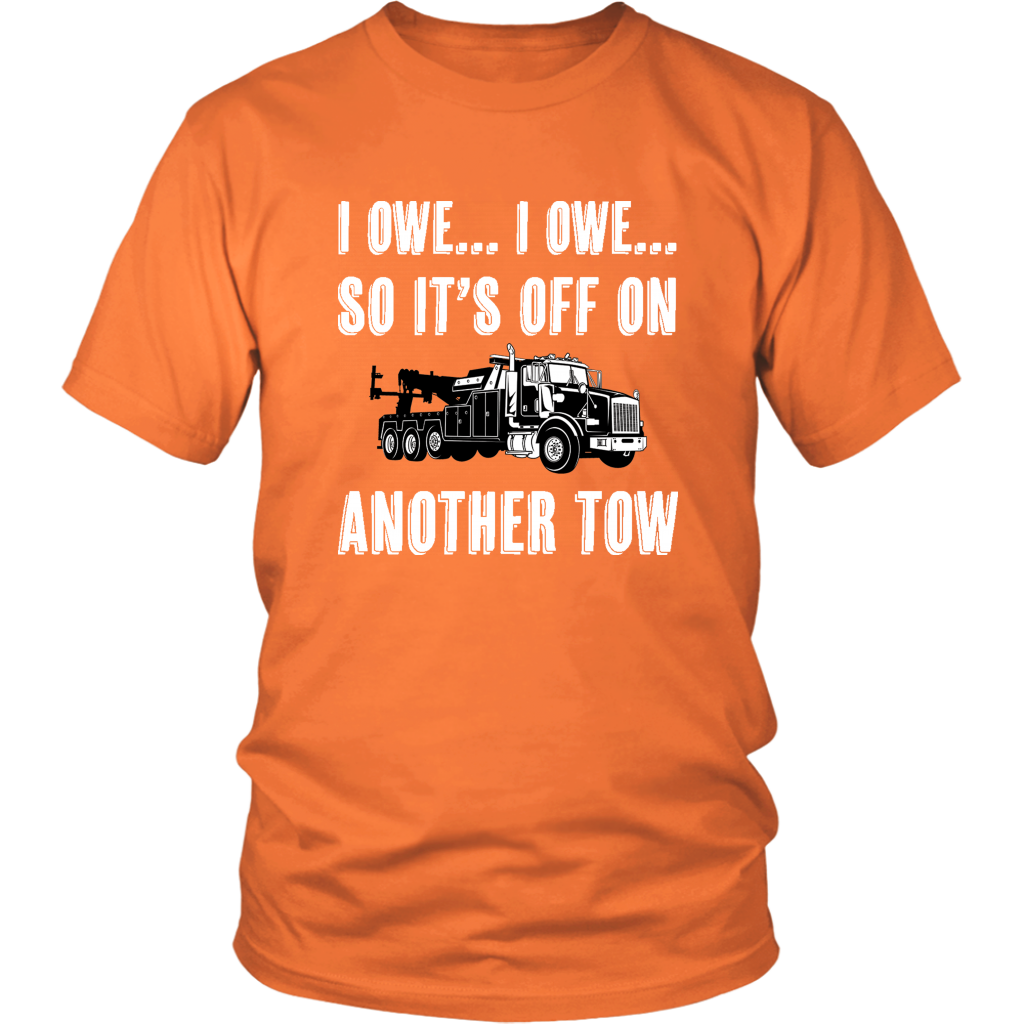Proud Tow Truck Operator's Heavy Truck Shirt