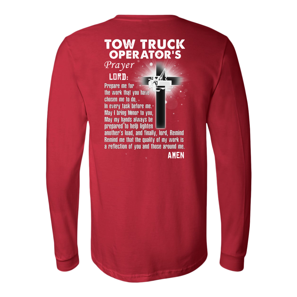 Tow Truck Operator's Prayer Shirt