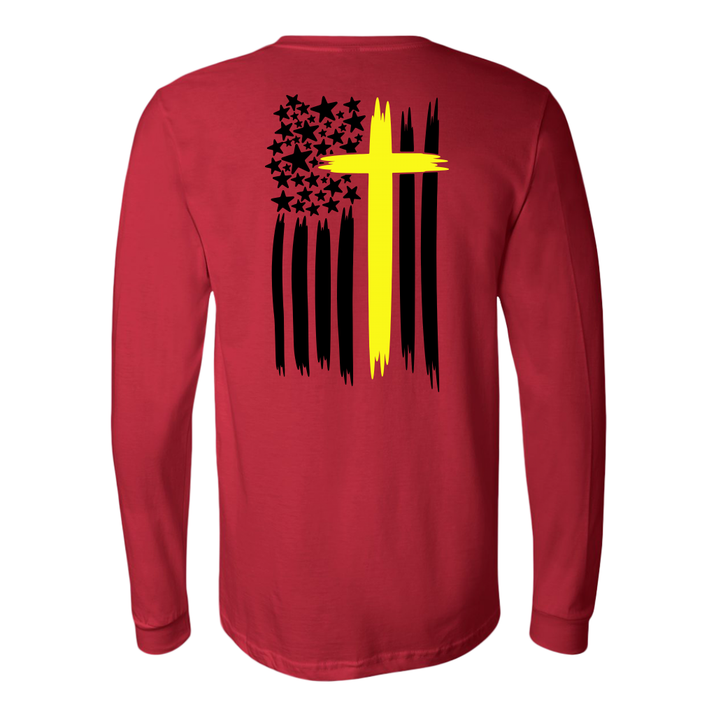 Thin Yellow Line Cross Shirt