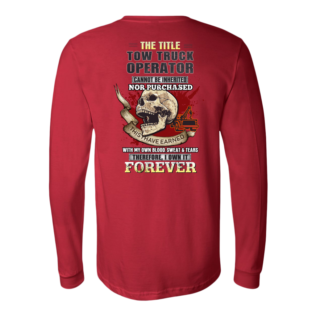 Proud Tow Truck Operator Hoodie