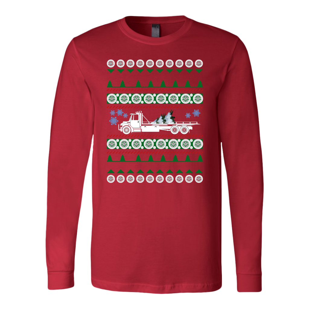 PROUD TOW TRUCK OPERATOR UGLY CHRISTMAS SWEATER