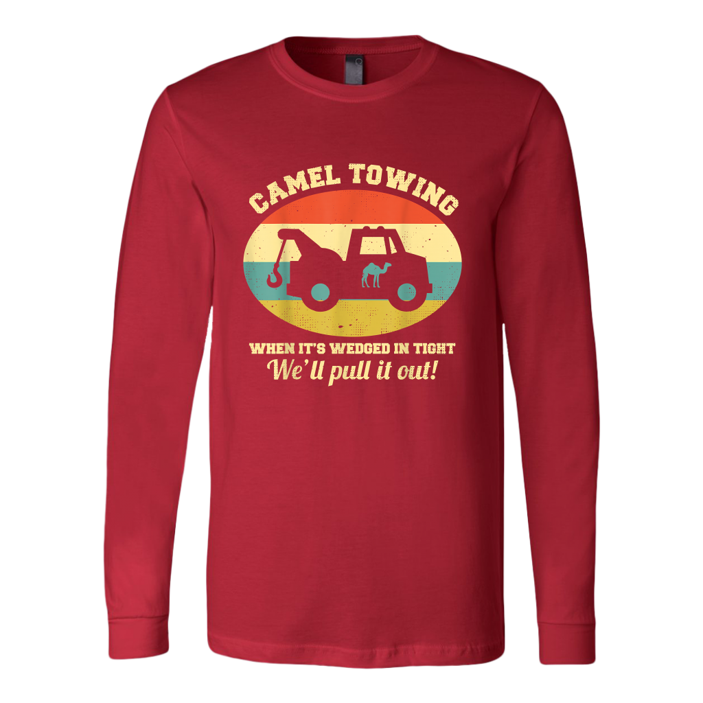 Camel Towing Retro Humor Saying Hoodie