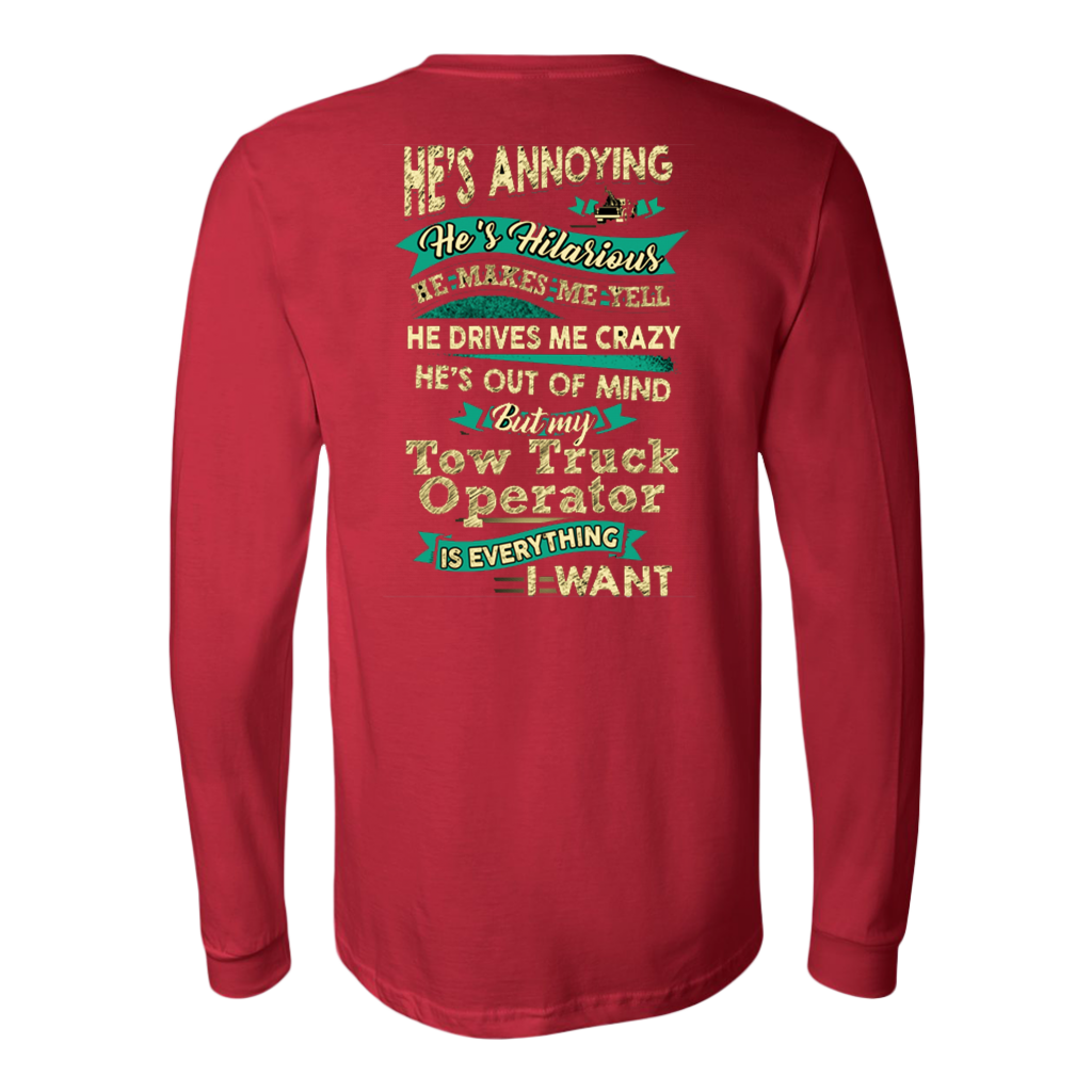 Hilarious Tow Truck Operator Shirt