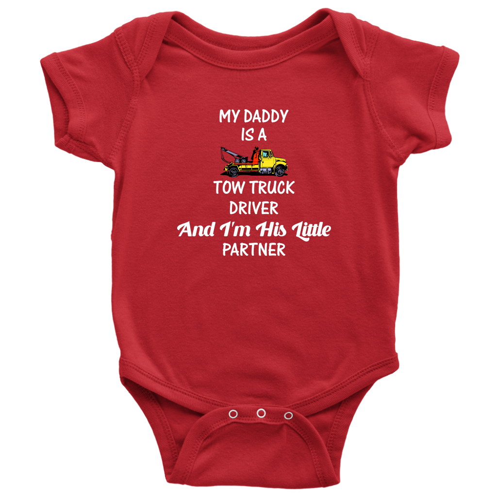 My Daddy Is A Tow Truck Driver Onesie