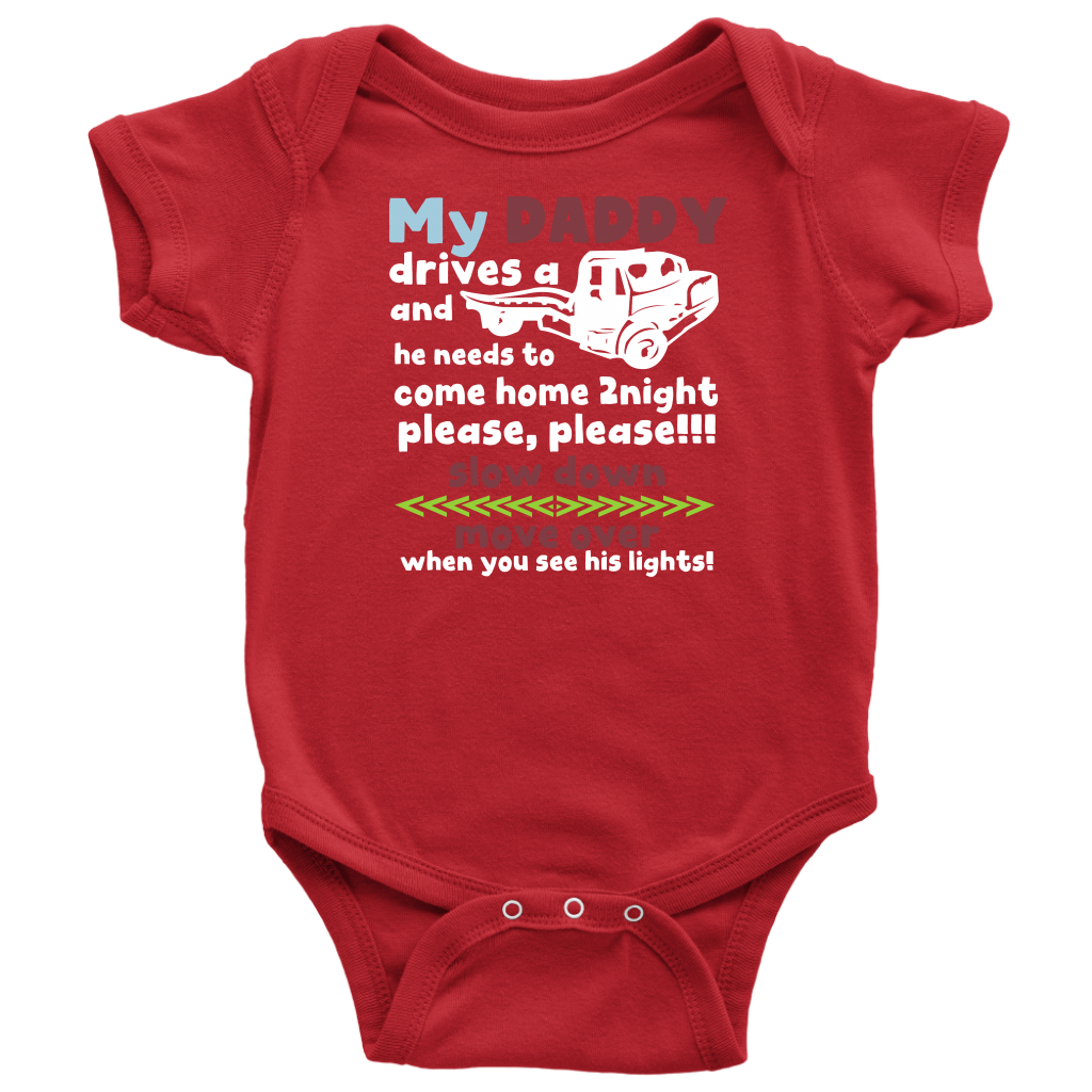 My Daddy Drives A Tow Truck Shirt