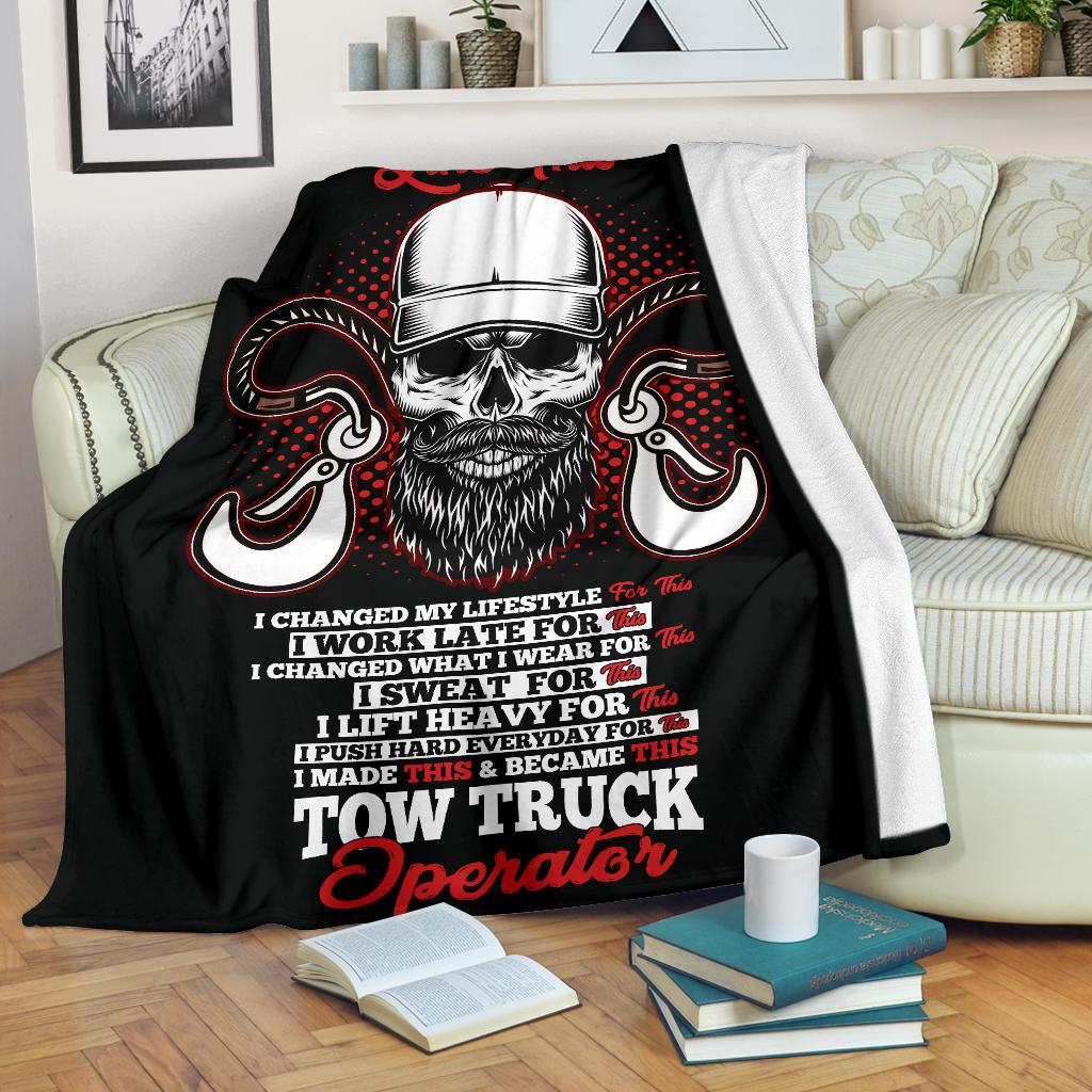 Proud Tow Truck Operator Blanket