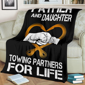 Father and Daughter Blanket