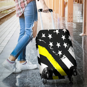 Thin Yellow Line Luggage