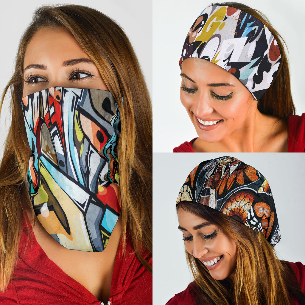 Street Art Set - Bandana 3 Pack