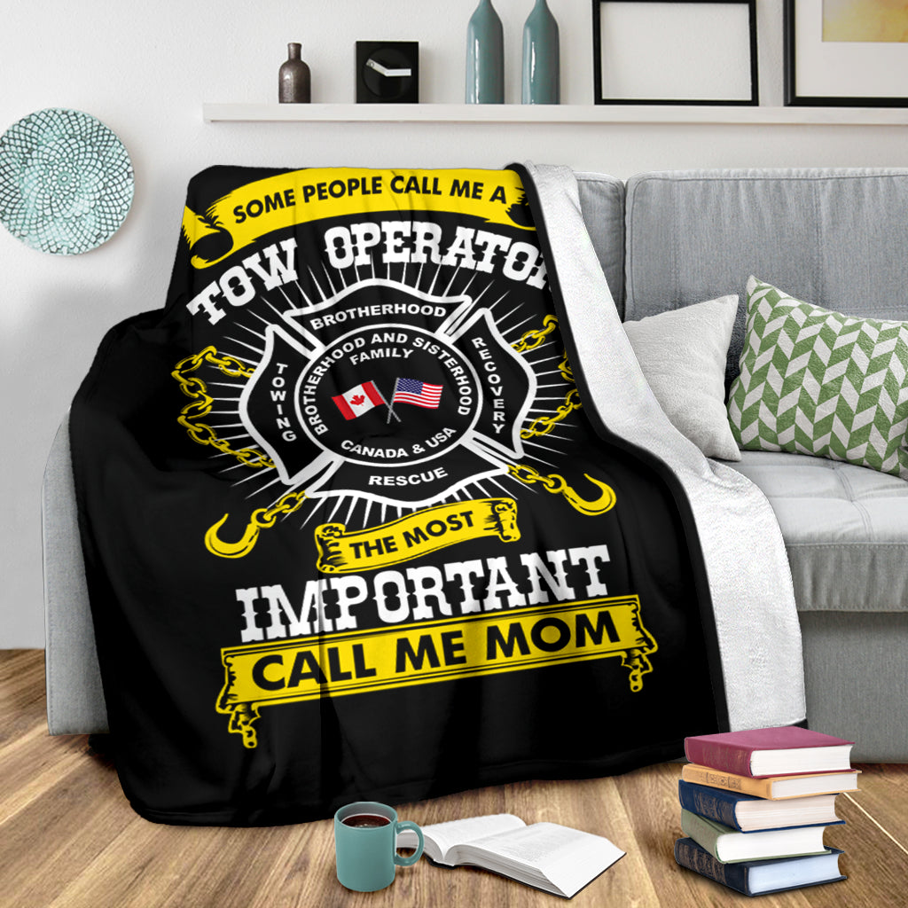 Tow Operator Mom's Blanket