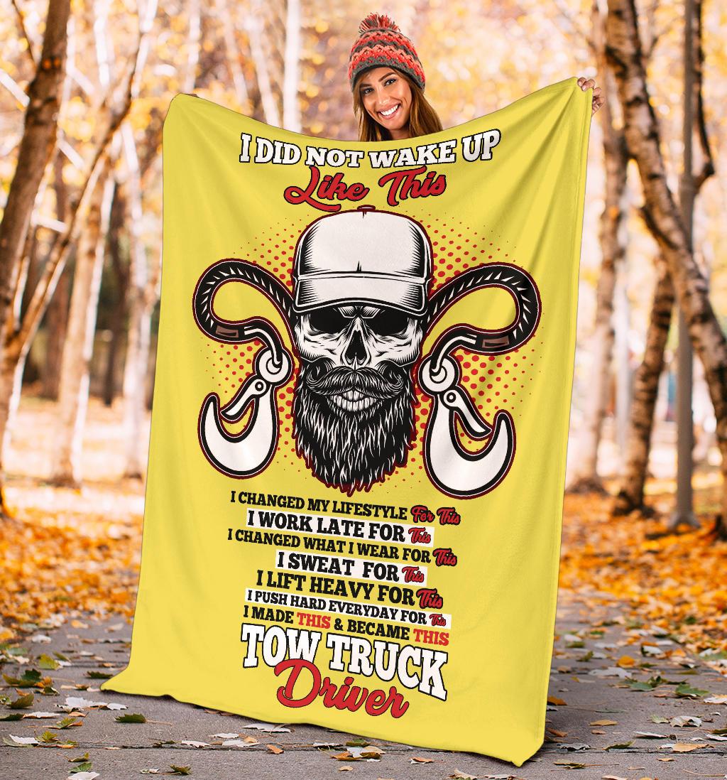 Proud Tow Truck Driver Blanket