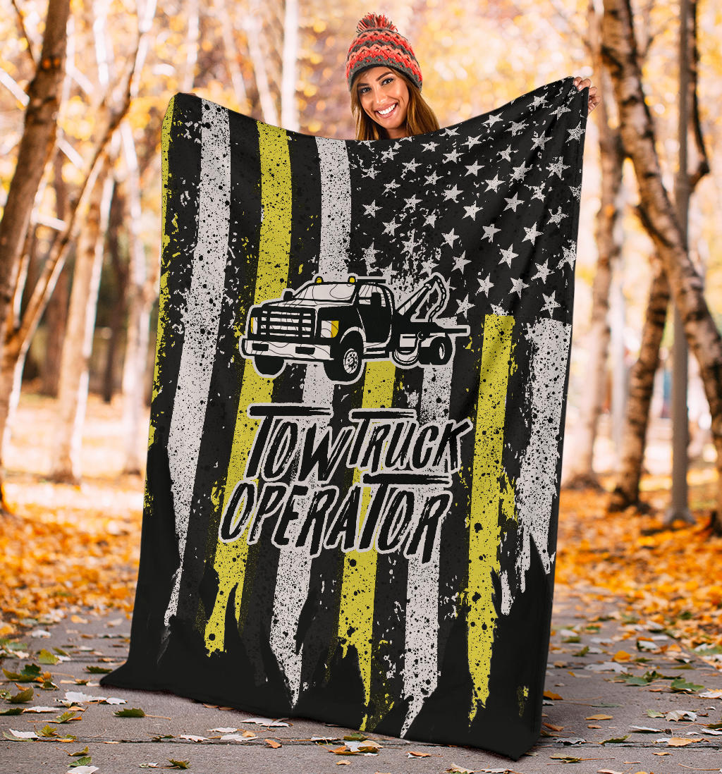 Proud Tow Truck Operator Blanket