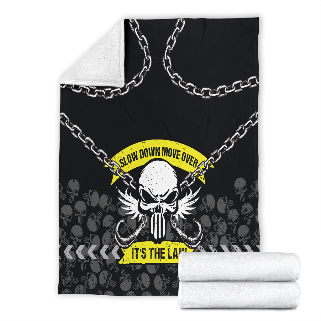 SLOW DOWN MOVE OVER BLANKET