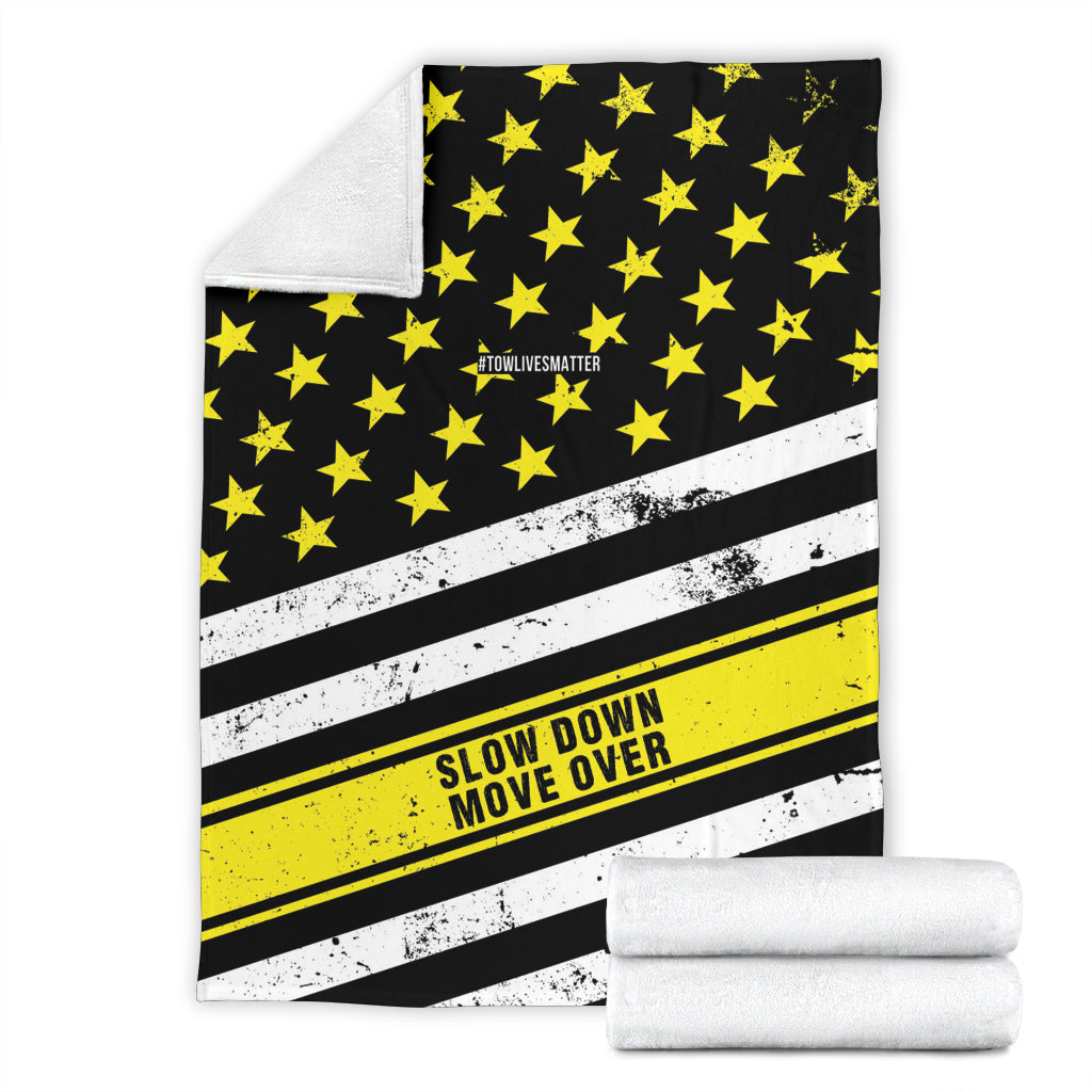 Slow Down Move Over Blanket