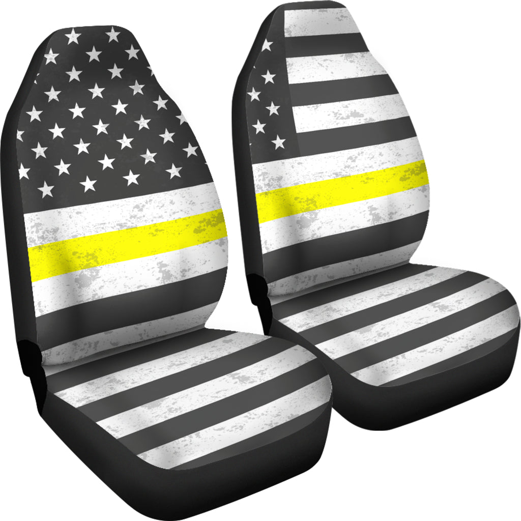 Thin Yellow Line Cover Seat