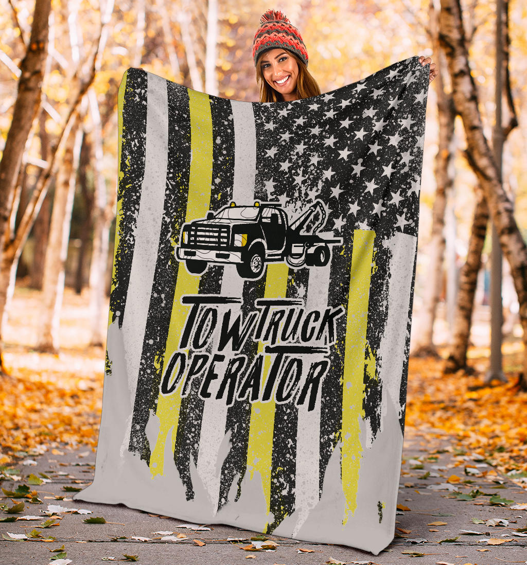 Proud Tow Truck Operator Canvas