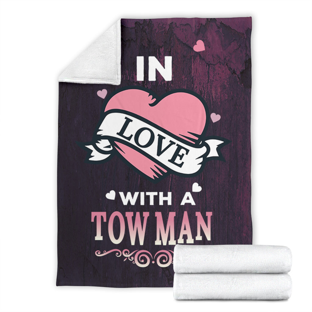 In Love With A Tow Man Blanket