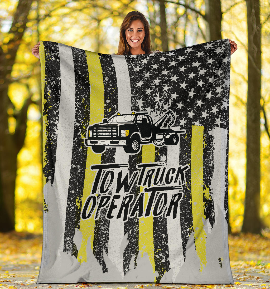 Proud Tow Truck Operator Canvas