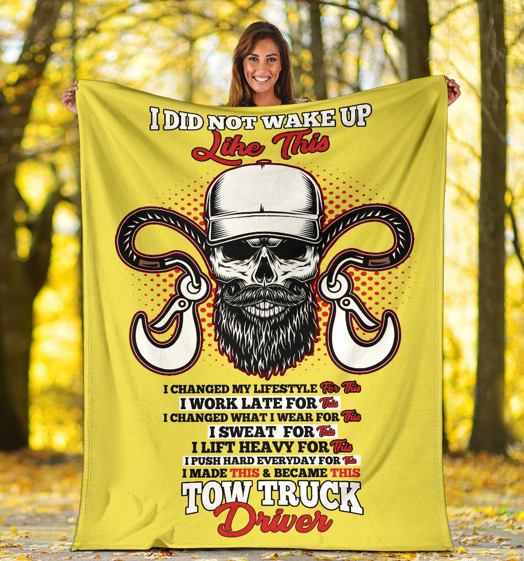 Proud Tow Truck Driver Blanket