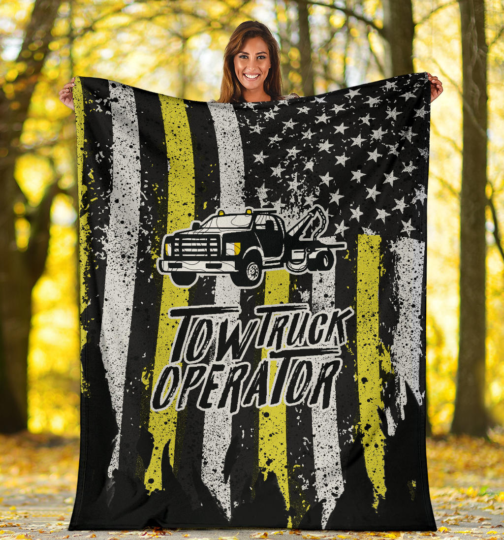 Proud Tow Truck Operator Blanket