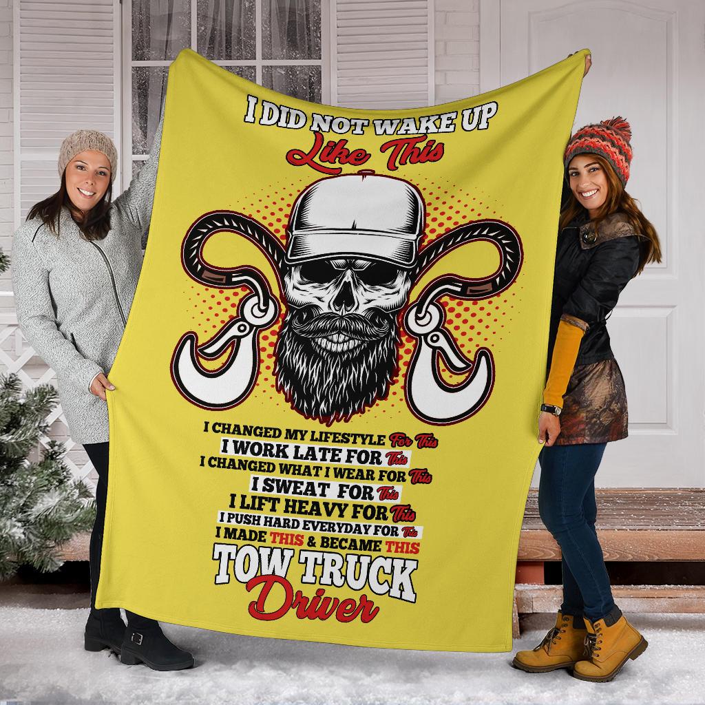 Proud Tow Truck Driver Blanket