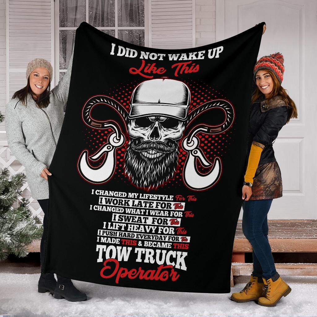 Proud Tow Truck Operator Blanket