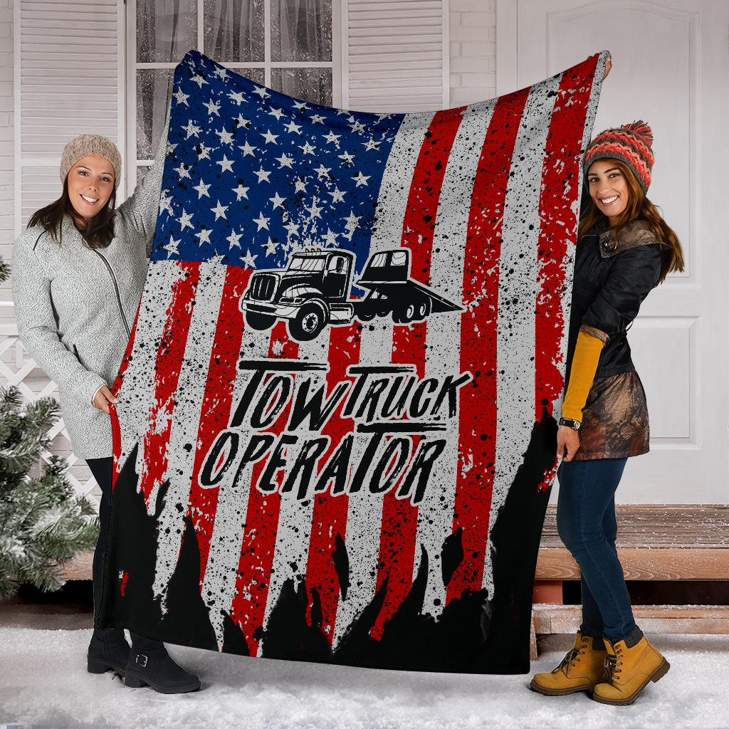 Tow Truck Operator Blanket - Rollback Version