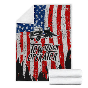 Tow Truck Operator Blanket - Rollback Version