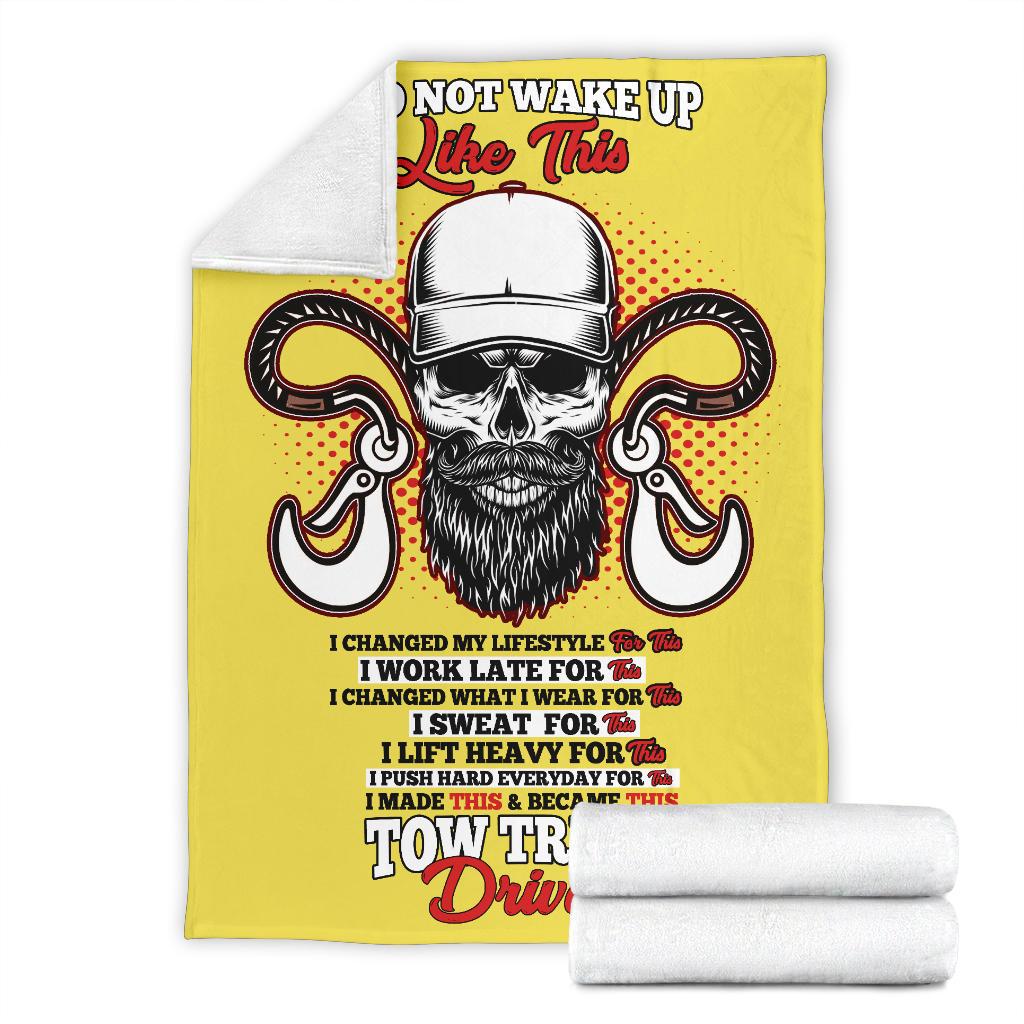 Proud Tow Truck Driver Blanket